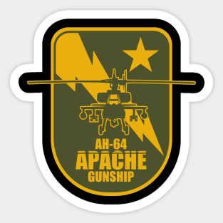 AH-64 Apache Patch Sticker